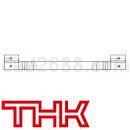 THK滚珠式有限直线运动滑座CAD图纸DWG格式