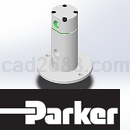 PARKER液压泵螺杆泵弯轴式轴向柱塞泵3D模型STP格式