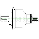 新型NGW行星齿轮减速器