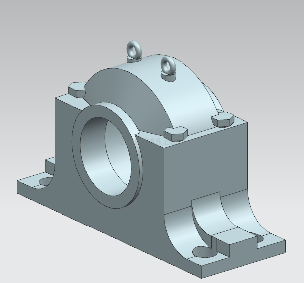 JB/ZQ4182-2006SD型滚动轴承座型式与尺寸