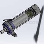 solidworks模型液压缸装配体