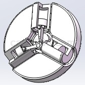 solidworks模型新三缸气缸装配体
