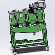solidworks模型多钻换化油器设备装配体