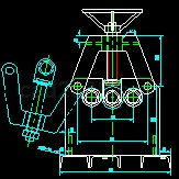 三辊卷板机图纸
