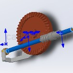 双曲面齿轮模型IGS格式