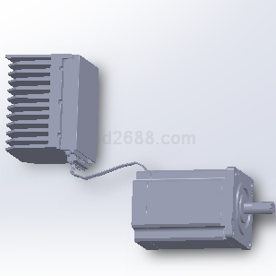 步进电机和驱动器连接模型Step/iges/stl格式