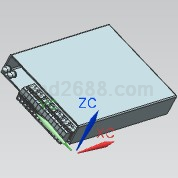 步进电机驱动器模型Step\ iges\stl 格式