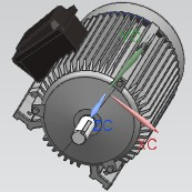 交流电机1760RPM10H是Step\ iges\stl 格式