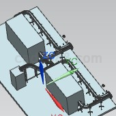 输送系统模型Step\ iges\stl 格式