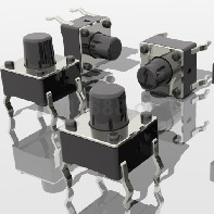 小型按钮开关模型Step\ iges\stl 格式模型