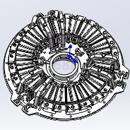 Solidworks扼流线圈模型