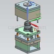 注塑模具茶杯模型Step\ iges\stl 格式模型