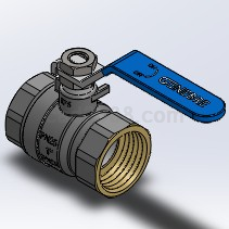 Solidworks镀锌闸阀模型