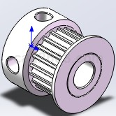 Solidworks滑轮模型