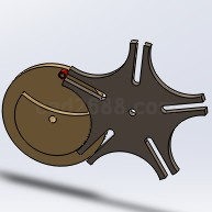 Solidworks刺轮传动机构