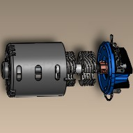 Solidworks电机模型