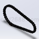 Solidworks滚子链模型