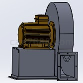 Solidworks离心风机模型