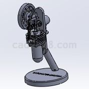 Solidworks蒸汽发动机