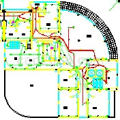 酒店照明平面图CAD图