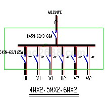 综合楼电气设计图CAD图集