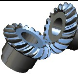 UG螺旋锥齿轮人字齿轮组模NX85