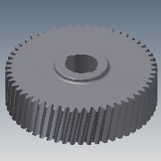 inventor中速直斜大齿轮