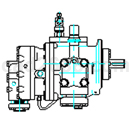 开启式螺杆压缩机CAD图纸