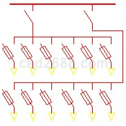 低压成套配电柜GGD全套CAD图纸