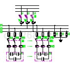 低压配电柜电容补偿柜标准CAD图集(全套）