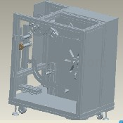 PROE放料机模型