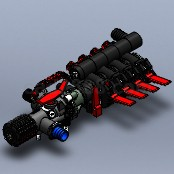 Solidworks卡拉布雷托发动机