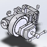 SolidWorks专用虎钳3D模型