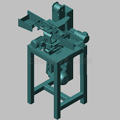 砂光机模型Step/iges/stl格式