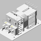 Step/iges/stl热肼的3D模型