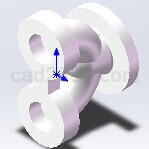 Step/iges/stl安全阀模型