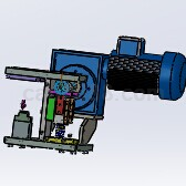 DE飞剪机3D模型SolidWorks设计