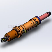 Solidworks倾动油缸