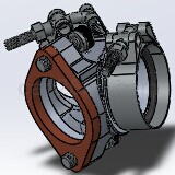 Solidworks设计歧管组件3D模型