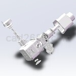 Step/iges/stl格式高压泵模型