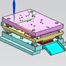 级进模3D模型Step/iges/stl格式