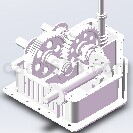 多级齿轮箱模型Step/iges/stl格式