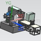 木板条切割机模型Step/iges/stl格式