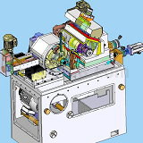 无心磨床模型Step/iges/stl格式