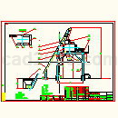 JS1000搅拌机CAD图形