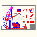 MQ600门座吊CAD图纸