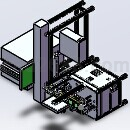 包装检测一体机Solidworks模型