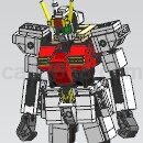 玩具模型之机器人UG模型