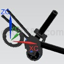 旋转塞3D模型IGS模型