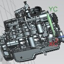 康明斯QSB6.7发动机stp格式